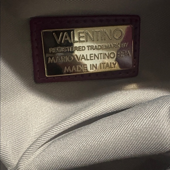 Valentino by Mario Valentino Monogram Leather Bucket Bag - Picture 11 of 16